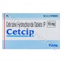 Cetcip (Cetrizine Hydrochloride) - 10mg (10 Tablets)