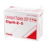Cipril (Lisinopril) - 2.5mg (10 Tablets) Image1