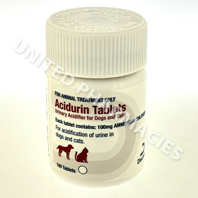 Acidurin (Ammonium Chloride) - 100mg (100 Tablets) Image1