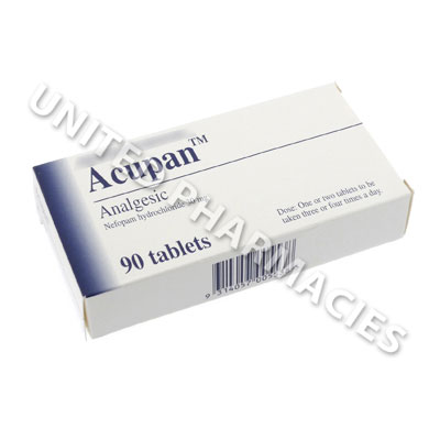 Acupan (Nefopam Hydrochloride) - 30mg (90 Tablets) Image1