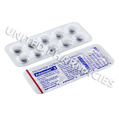 Admenta 10 (Memantine HCL) - 10mg (10 Tablets) Image1