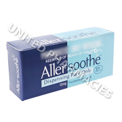 Allersoothe (Promethazine HCl) - 10mg (50 Tablets) Image1
