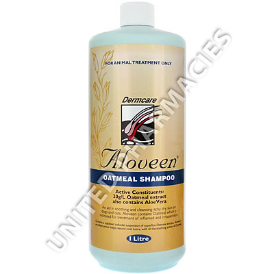 Aloveen Oatmeal Shampoo (Oatmeal/Aloe Vera Juice) - 0.5%/2% (1L) Image1
