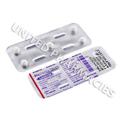 Anabrez (Anastrozole) - 1mg (5 Tablets) Image1