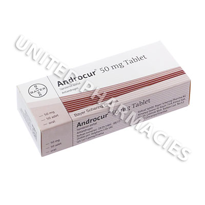 Androcur (Cyproteron Acetate) - 50mg (50 Tablets) Image1