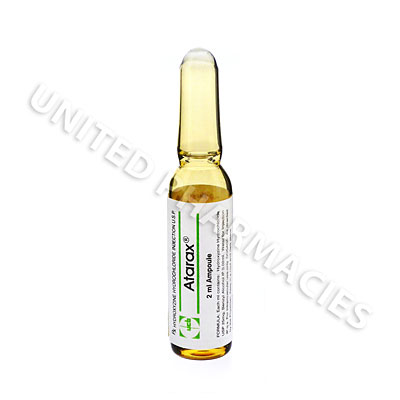 Atarax Injection (Hydroxyzine HCL) - 25mg (2ml) Image1
