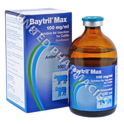 Baytril Max (Enrofloxacin/Benzyl Alcohol/Butyl Alcohol)
