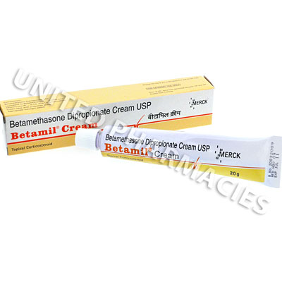Betamil Cream (Betamethasone Dipropionate) - 0.05% (20g) Image1