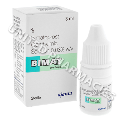 Bimat Eye Drops (Bimatoprost 0.03%) - 3mL Image1