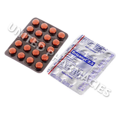 Bricanyl (Terbutaline) - 2.5mg (20 Tablets) Image1