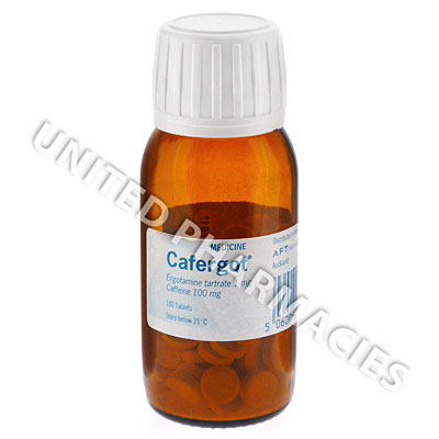 Cafergot (Ergotamin Tartaric/Caffeine) - 1mg/100mg (100 Tablets) Image1