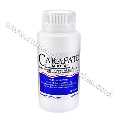 Carafate (Sucralfate) - 1g (120 Tablets) Image1