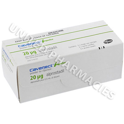Caverject Impulse Injection (Alprostadil) - 20mcg (Prefilled Syringe) Image1