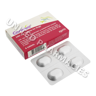 Cerenia (Maropitant) - 160mg (4 Tablets) Image1