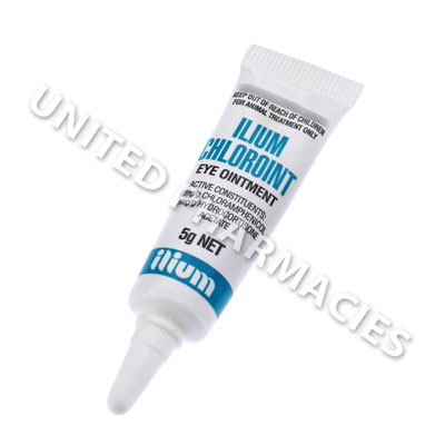 Chloroint Eye Ointment (Chloramphenicol/Hydrocortisone Acetate) - 10mg/5mg/g (5g) Image1