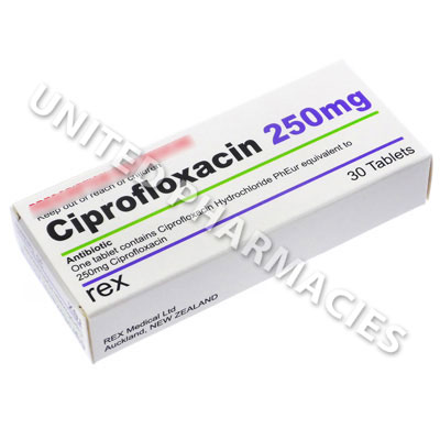 Ciprofloxacin (Ciprofloxacin) - 250mg (30 Tablets) Image1