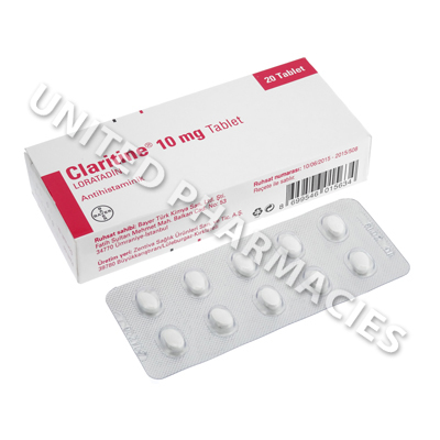 Claritine (Loratadine) - 10mg (20 Tablets) Image1
