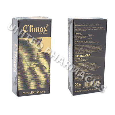 Climax Spray (Lignocaine) - 1.2g  (12g) Image1