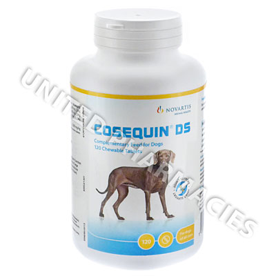 Cosequin DS (Glucosamine Hydrochloride/Sodium Chondroitin Sulfate) - 500mg/400mg (120 Chewable Tablets) Image1