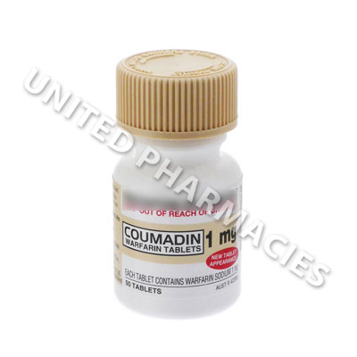 Coumadin (Warfarin Sodium) - 1mg (50 Tablets) Image1
