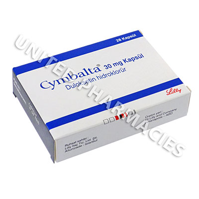 Cymbalta (Duloxetine) - 30mg (28 Capsules)(Turkey) Image1