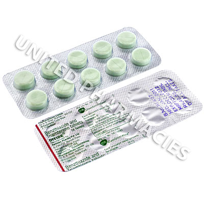 Ditide (Benthiazide) - 25mg (10 Tablets) Image1