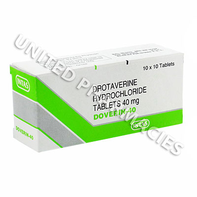 Doverin (Drotaverine Hydrochloride) - 40mg (10 Tablets) Image1
