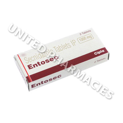 Entosec (Secnidazole) - 1g (2 Tablets) Image1