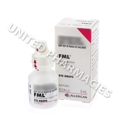 FML Eye Drops (Fluorometholone) - 0.1% (5mL) Image1