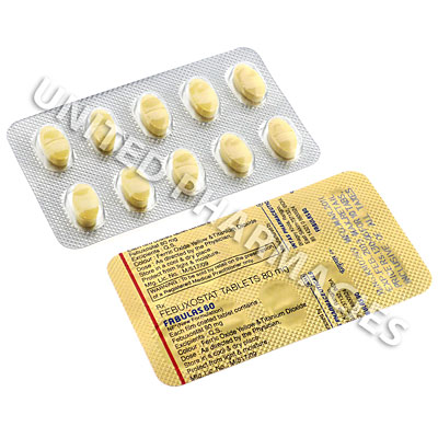 Fabulas (Febuxostat) - 40mg (10 Tablets) Image1