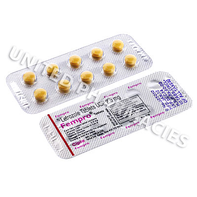 Fempro (Letrozole) - 2.5mg (10 Tablets) Image1