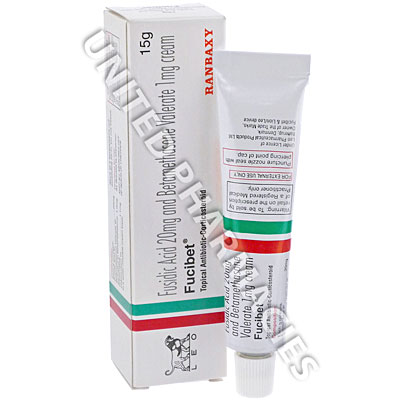 Fucibet Cream (Fusidic Acid/Betamethasone) - 2%/0.1% (15g) Image1