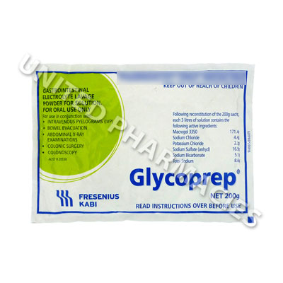 Glycoprep (Macrogol/Sodium Chloride/Potassium Chloride/Sodium Sulfate/Sodium Bicarbonate) - 200g Image1