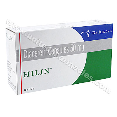 Hilin (Diacerin) - 50mg (10 Tablets) Image1