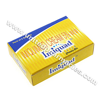 Imiquad Cream (Imiquimod) - 5% (3 Sachets) Image1