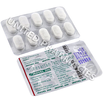 Irovel 150 (Irbesartan) - 150mg (10 Tablets) Image1