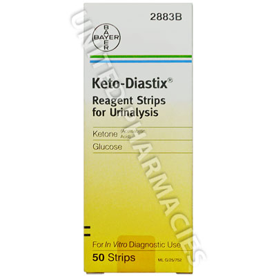 Diastix Reagent Strips For Urinalysis Color Chart