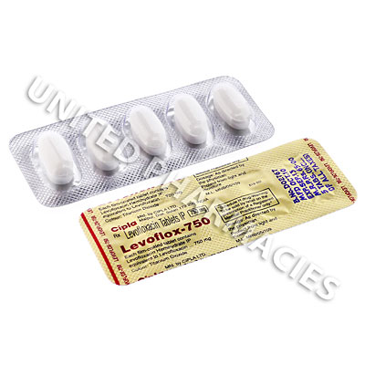 Levoflox 750 (Levofloxacin) - 750mg (5 Tablets) Image1