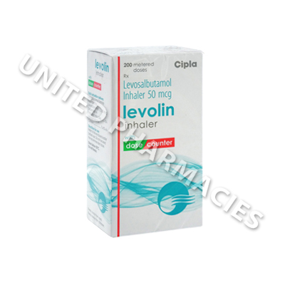 Levolin Inhaler (Levosalbutamol) - 50mcg (1 Bottle) Image1