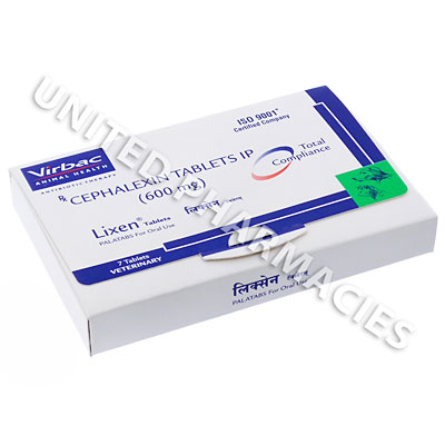 Lixen (Cephalexin) - 600mg (7 Tablets) Image1