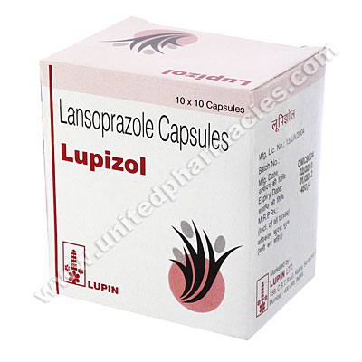 Lupizol (Lansoprazole) - 30mg (10 Capsules) Image1