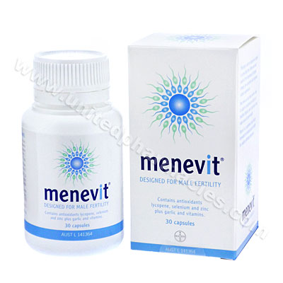 Menevit (Vitamins and Minerals) - 30 Capsules Image1