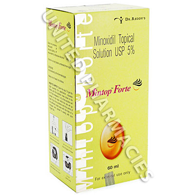 Mintop Forte Topical Solution (Minoxidil) - 5% (60mL) Image1