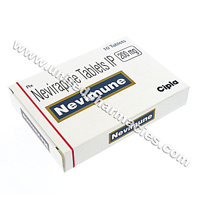 Nevimune (Nevirapine) - 200mg (10 Tablets) Image1