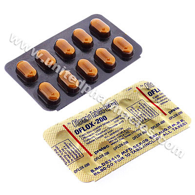 Oflox (Ofloxacin) - 200mg (10 Tablets) Image1