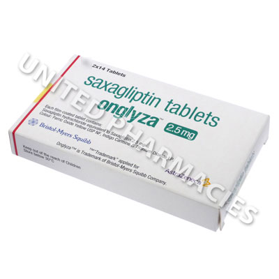 Onglyza (Saxagliptin) - 2.5mg (28 Tablets) Image1