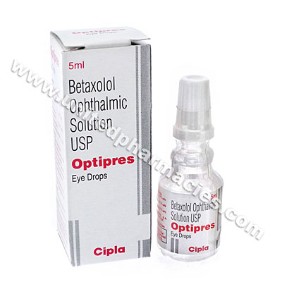 Optipres Eye Drops (Betaxolol) - 0.5% w/v (5mL) Image1