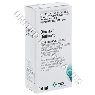 Otomax Ointment (Gentamicin/Betamethasone/Clortrimazole)