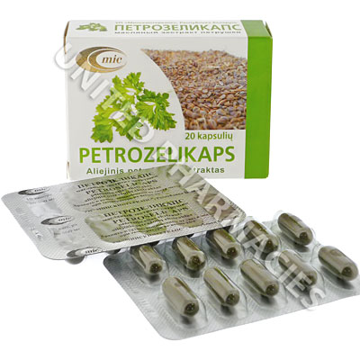 Petroselicaps (Oily Extract of Parsley Seeds)