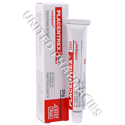 Placentrex Cream (Nitrogen / Fresh Human Placental Extract) - 0.25%w/w / 0.1g (20g) Image1